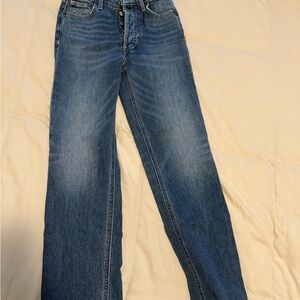 Denim Forum Straight Blue Jeans